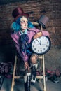 Mad Hatter - Alice in Wonderland Royalty Free Stock Photo