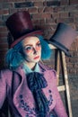 Mad Hatter - Alice in Wonderland Royalty Free Stock Photo