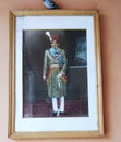 Portrait of Maharaja Sawai Man Singh 2 Royalty Free Stock Photo