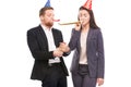 Office celebration Royalty Free Stock Photo