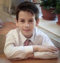 Portrait Of Male Primary School Pupil Royalty Free Stock Photo