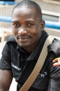 Male security guard, Kampala, Uganda