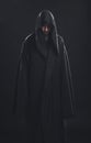 Portrait of man in a black robe Royalty Free Stock Photo