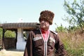 Man in a Cossack costume