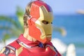 Portrait of a man in an iron man suit 5