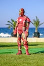 Portrait of a man in an iron man suit 4