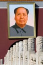 Portrait of Mao Zedong at Tiananmen square