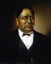 Portrait of a Maori chief Paora Tuhaere