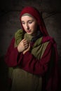 Portrait of Mary of Magdalene Royalty Free Stock Photo