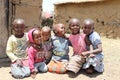 Portrait of massai kids