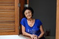 Portrait mature brazilian woman
