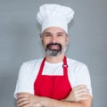 Portrait of mature chef with beard