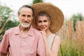 Portrait of a mature couple standing Royalty Free Stock Photo