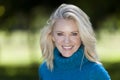 Portrait Of A Mature Woman Smiling At the Camera