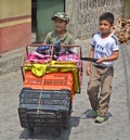 Portrait of maya boys