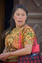 Portrait of a Mayan woman Royalty Free Stock Photo