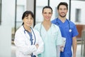 portrait medical team looking at camera Royalty Free Stock Photo