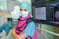 Portrait medical worker in theatre