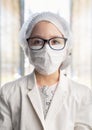 Portrait of a member of medical staff being tired of pandemic Royalty Free Stock Photo