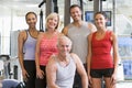 Portrait Of Men And Women At The Gym Royalty Free Stock Photo