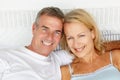Portrait of mid age couple Royalty Free Stock Photo