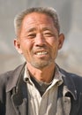 Portrait of a migrant worker in Beijing, China