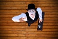 Portrait of the mime Royalty Free Stock Photo
