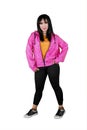 Portrait of modern female hip-hop dancer Royalty Free Stock Photo