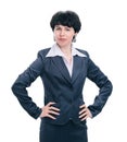 Portrait of a modern successful business woman Royalty Free Stock Photo