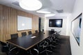 Portrait of modern well designed conference room