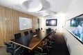 Portrait of modern well designed conference room