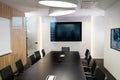 Portrait of modern well designed conference room