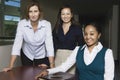 Portrait Of Multiethnic Businesswomen Royalty Free Stock Photo