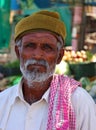 Portrait of muslim man in small town of Bikaner