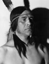 Portrait of Native American man Royalty Free Stock Photo