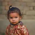 Portrait of nepali taru girl