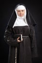 Portrait of a nun Royalty Free Stock Photo
