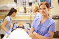 Portrait Of Nurse Working In Emergency Room Royalty Free Stock Photo