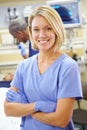 Portrait Of Nurse Working In Emergency Room Royalty Free Stock Photo