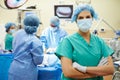 Portrait Of Nurse Working In Operating Theatre Royalty Free Stock Photo