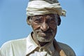 Portrait of old Ethiopian man with weathered face Royalty Free Stock Photo