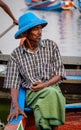 Portrait of old man in Mandalay, Myanmar