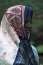 Portrait old woman India Royalty Free Stock Photo