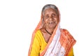 Portrait of an old woman, Senior Indian woman Royalty Free Stock Photo