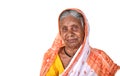 Portrait of an old woman, Senior Indian woman Royalty Free Stock Photo