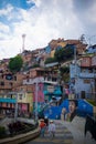 Portrait orientation of Comuna 13, Medellin