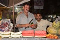 Portrait of a Pakistani Street Vendor , Lahore, Punjab, Pakistan