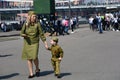 Portrait of people in military uniform Royalty Free Stock Photo