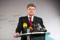 Portrait of Petr Poroshenko - new president of Ukraine Royalty Free Stock Photo