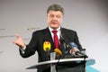 Portrait of Petr Poroshenko - new president of Ukraine Royalty Free Stock Photo